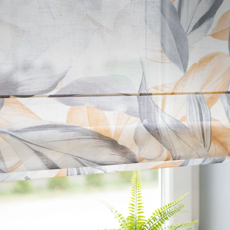 PERUGA Tkanina dekoracyjna LINO, wysokość 190cm, kolor musztardowy