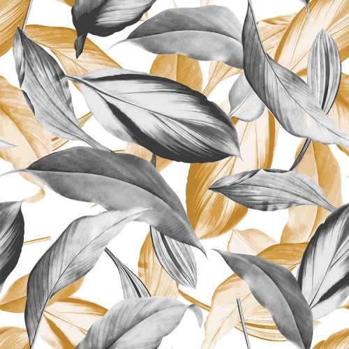 PERUGA Tkanina dekoracyjna typu MILAS, szerokość 165cm, kolor musztardowy