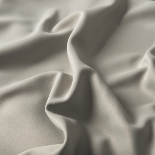 GRETA Tkanina dekoracyjna typu blackout, wysokość 320cm, kolor beżowo szary