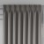 GRETA Tkanina dekoracyjna typu blackout, wysokość 320cm, kolor chłodny szary