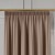 GRETA Tkanina dekoracyjna typu blackout, wysokość 320cm, kolor jasny brązowy