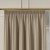 GRETA Tkanina dekoracyjna typu blackout, wysokość 320cm, kolor beżowy