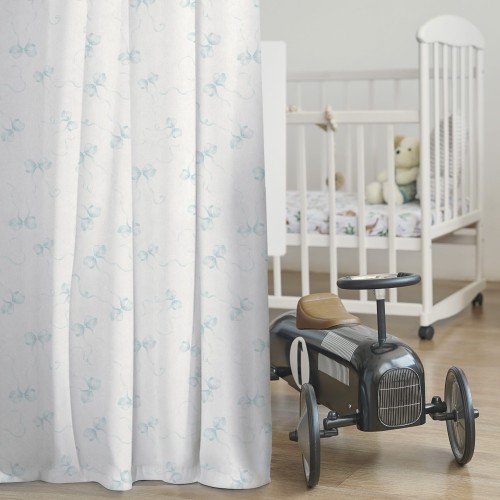 KOKARDY Tkanina dekoracyjna typu MILAS, szerokość 165cm, kolor niebieski