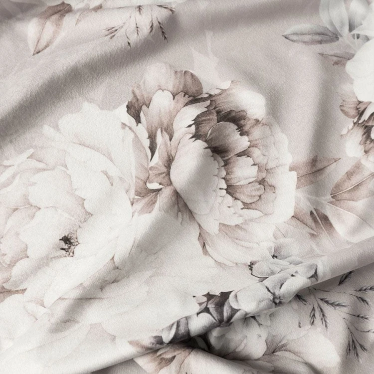 PEONI Tkanina dekoracyjna VELVET, 150cm, kolor beżowy