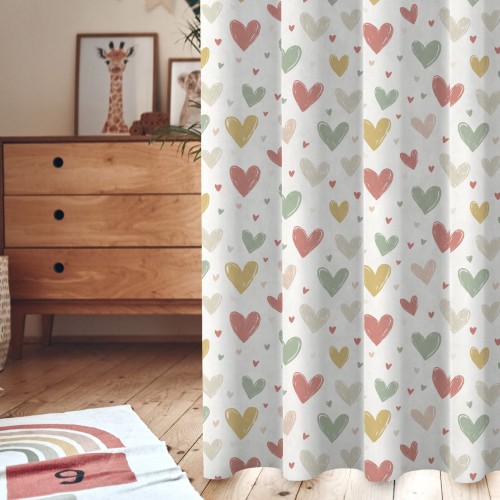 SERDUSZKA Tkanina dekoracyjna typu MILAS, szerokość 165cm, kolor  biały