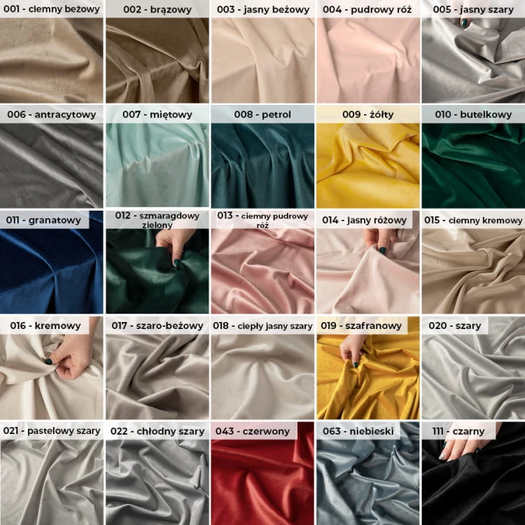 VELVI Zasłona gotowa na przelotkach, szerokość 140 x wysokość 240cm, kolor chłodny szary