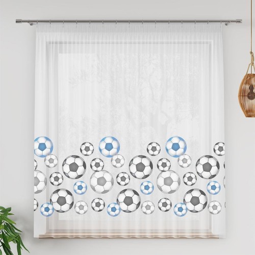 FUTBOL Firanka z ołowianką WOAL, wysokość 157cm