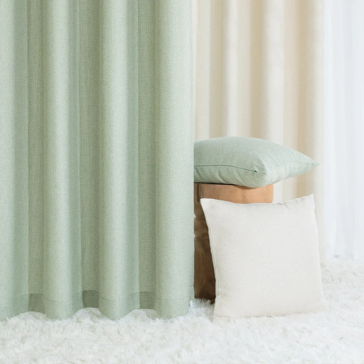 MOLLY Zasłona gotowa na przelotkach, szerokość 140cm x wysokość 250cm, kolor kremowy