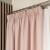 MOLLY Zasłona gotowa na taśmie, szerokość 140cm x wysokość 250cm, kolorpudrowy róż