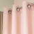 MOLLY Zasłona gotowa na przelotkach, szerokość 140cm x wysokość 250cm, kolor pudrowy róż