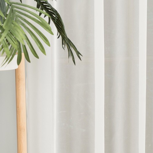 Woal premium z ołowianką, wysokość 300cm, kolor offwhite