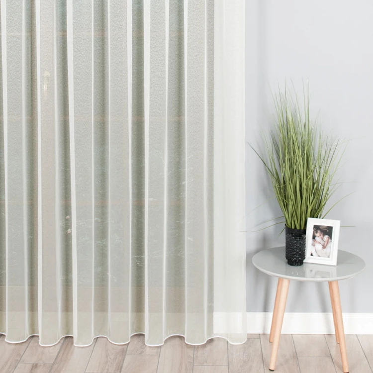 Firanka fantazyjna, wysokość 330cm, kolor ecru