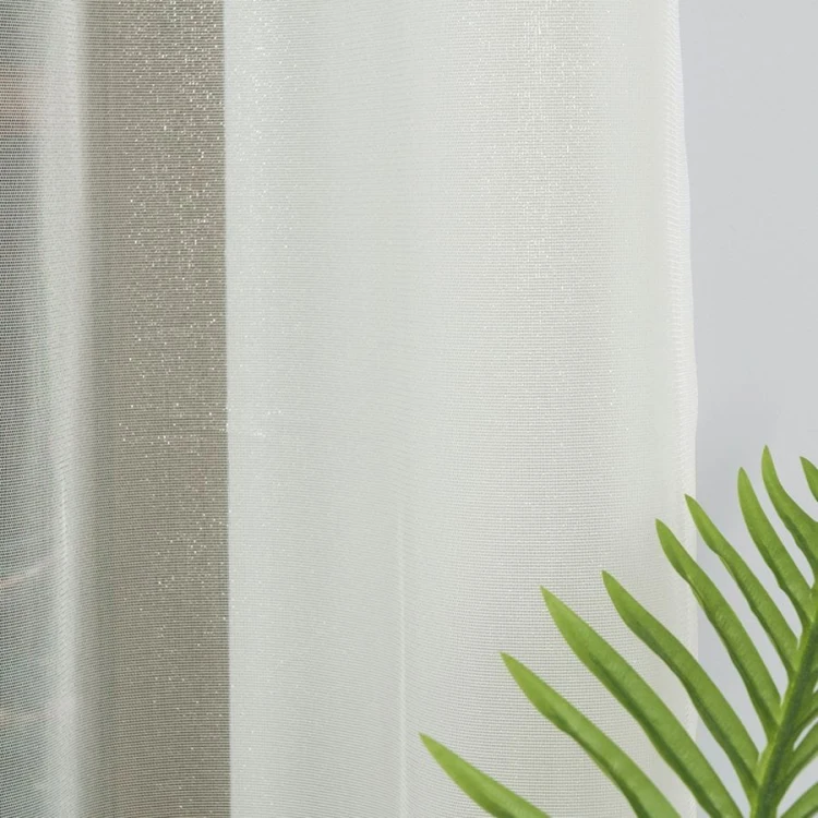 Firanka fantazyjna, wysokość 330cm, kolor kremowy