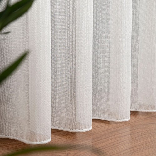 ELSA Firanka fantazyjna z ołowianką, wysokość 350cm, kolor ecru