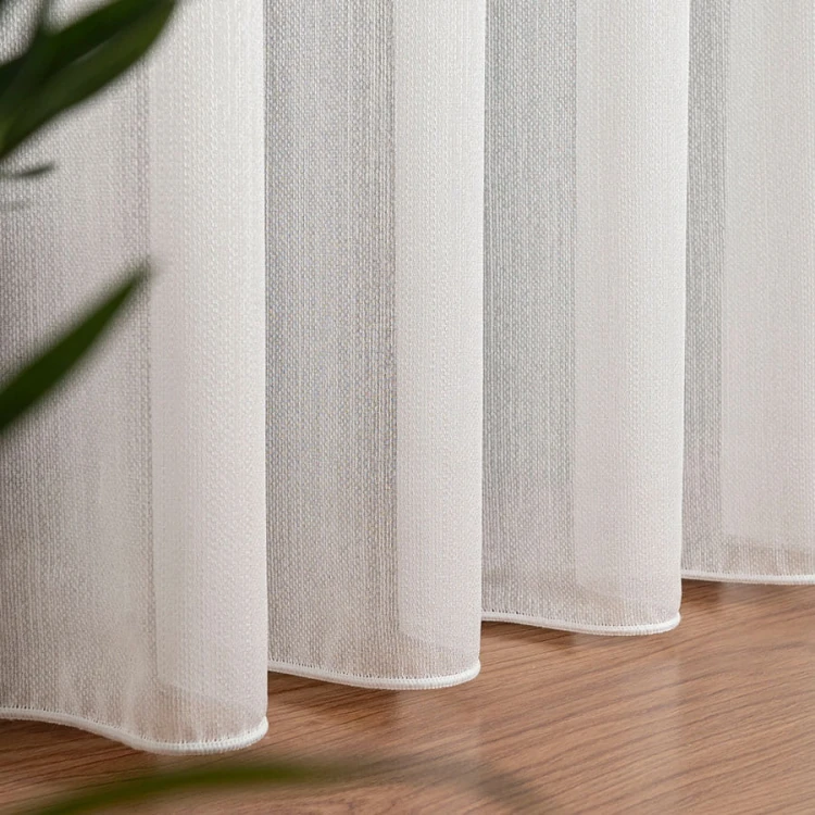 ELSA Firanka fantazyjna z ołowianką, wysokość 350cm, kolor ecru