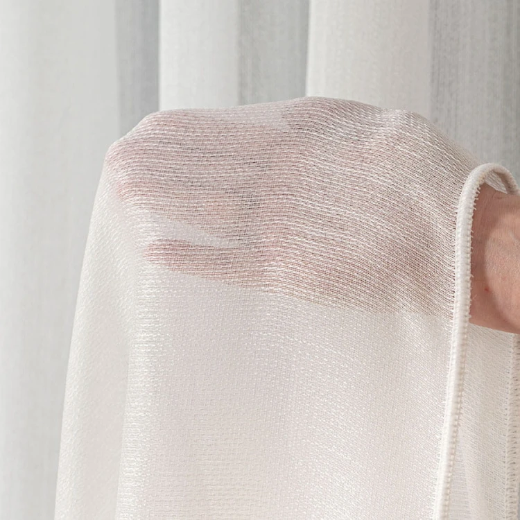 ELSA Firanka fantazyjna z ołowianką, wysokość 350cm, kolor ecru