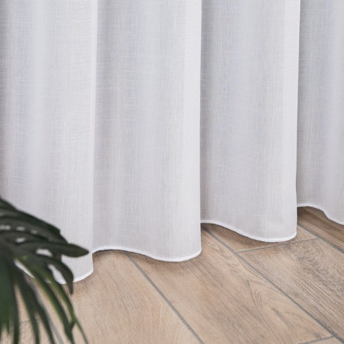 Firanka fantazyjna z ołowianką, wysokość 300cm, kolor biały