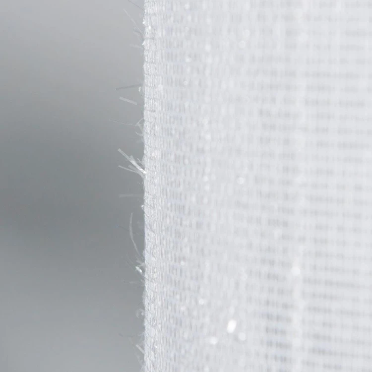 Firanka fantazyjna z ołowianką, wysokość 300cm, kolor biały