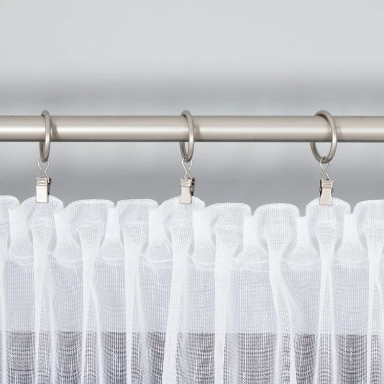 Firanka fantazyjna z ołowianką, wysokość 330cm, kolor biały