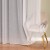Firanka fantazyjna z ołowianką, wysokość 300cm, kolor biały