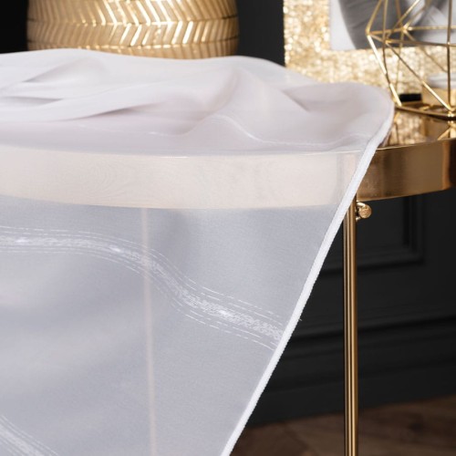 ROBIN Firanka z ołowianką, wysokość 300cm, kolor  biały