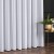 ROBIN Firanka z ołowianką, wysokość 300cm, kolor  biały