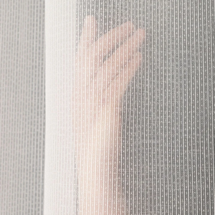 MELINDA Firanka z ołowianką, wysokość 300cm, kolor kremowy