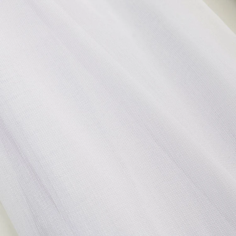 Firanka fantazyjna z ołowianką, wysokość 300cm, kolor biały z błyszczącą nitką