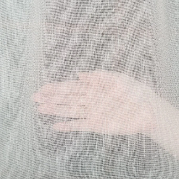 Firanka fantazyjna z ołowianką, wysokość 300cm, kolor kremowy