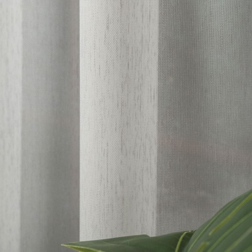 Firanka fantazyjna z ołowianką, wysokość 300cm, kolor szary