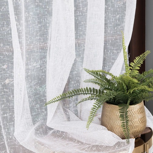 Firanka z ołowianką, wysokość 295cm,