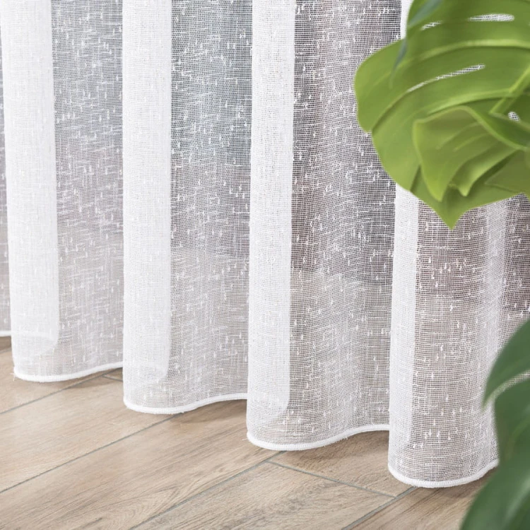 Firanka z ołowianką, wysokość 295cm,