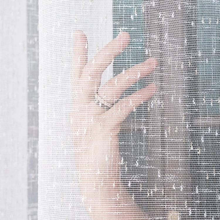 Firanka z ołowianką, wysokość 295cm,