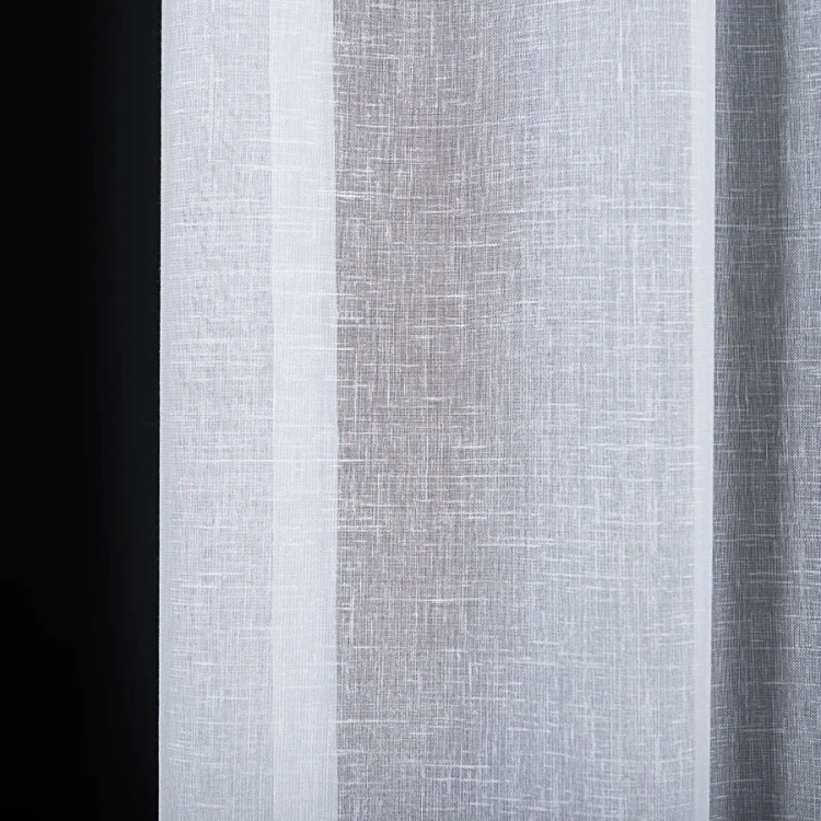 SABINE Firanka z ołowianką, wysokość 300cm, kolor biały