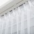 Firanka fantazyjna z ołowianką, wysokość 300cm, kolor biały
