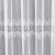 VIOLETTA Firanka żakardowa ze wzorem pasowym, wysokość 220cm, kolor biały