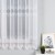 VIOLETTA Firanka żakardowa ze wzorem pasowym, wysokość 170cm, kolor biały