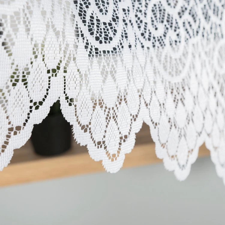 VIOLETTA Firanka żakardowa gotowa, szerokość 300 x wysokość 180cm, kolor biały