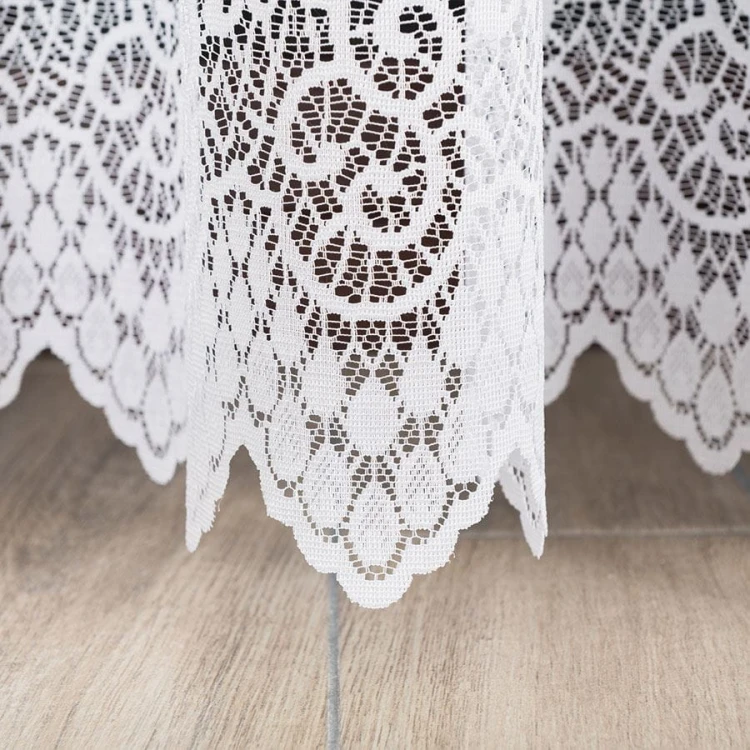 VIOLETTA Firanka żakardowa gotowa, szerokość 200 x wysokość 250cm, kolor biały