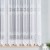 VIOLETTA Firanka żakardowa ze wzorem pasowym, wysokość 160cm, kolor biały