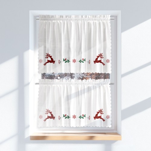 JELONKI, KRATA PATCHWORK Zazdrostka Microfibra, szerokość 100 x wysokość 40cm, kolor biały