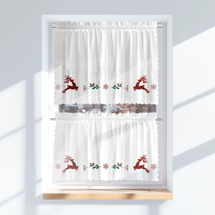 JELONKI, KRATA PATCHWORK Zazdrostka Microfibra, szerokość 100 x wysokość 40cm, kolor biały