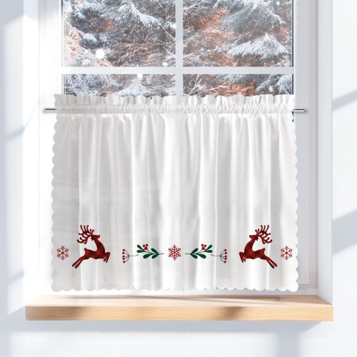 JELONKI, KRATA PATCHWORK Zazdrostka Microfibra, szerokość 100 x wysokość 60cm, kolor biały