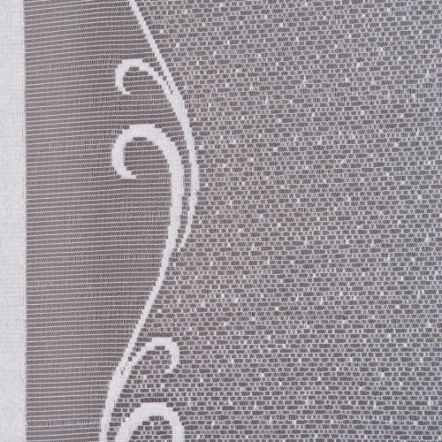 ARUN Panel żakardowy gotowy, szerokość 90 x wysokość 250cm, kolor biały