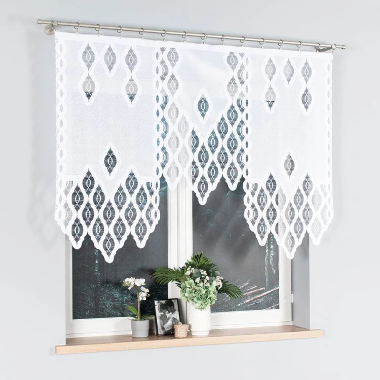 OTTO Panel żakardowy gotowy, szerokość 160 x wysokość 120cm, kolor biały