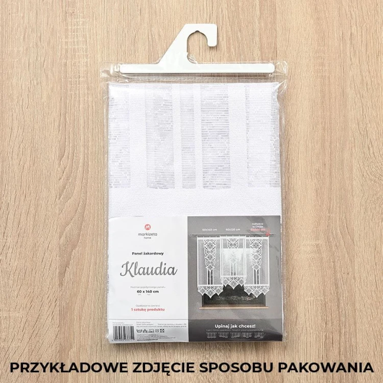 OTTO Panel żakardowy gotowy, szerokość 160 x wysokość 120cm, kolor biały
