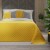 VELVI Narzuta dekoracyjna, rozmiar 220x240cm, kolor żółty
