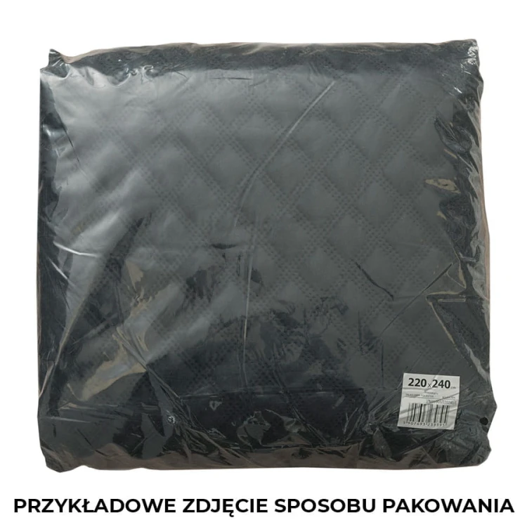 VELVI Narzuta dekoracyjna, rozmiar 170x210cm, kolor chłodny szary
