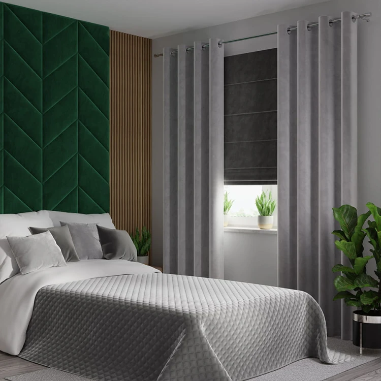 VELVI Narzuta dekoracyjna, rozmiar 170x210cm, kolor ciemny szary; antracytowy