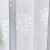 Firanka haftowana ze wzorem pasowym, wysokość 280cm, kolor 001 biały 053801/464/001/000280/1